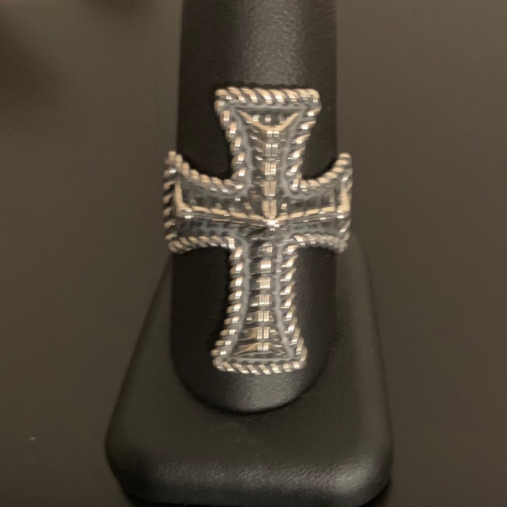 NWOT Carolyn Pollack American West cross ring - Picture 4 of 10